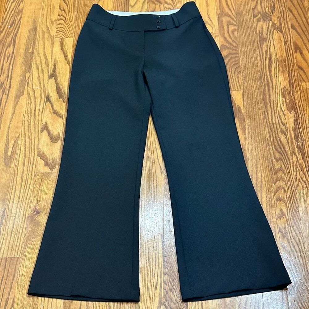 Amaranto Black Wide Leg Pants